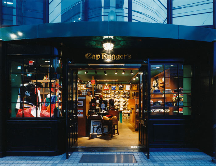 ラグビー専門店 店舗デザイン | カンタベリー オールブラックス